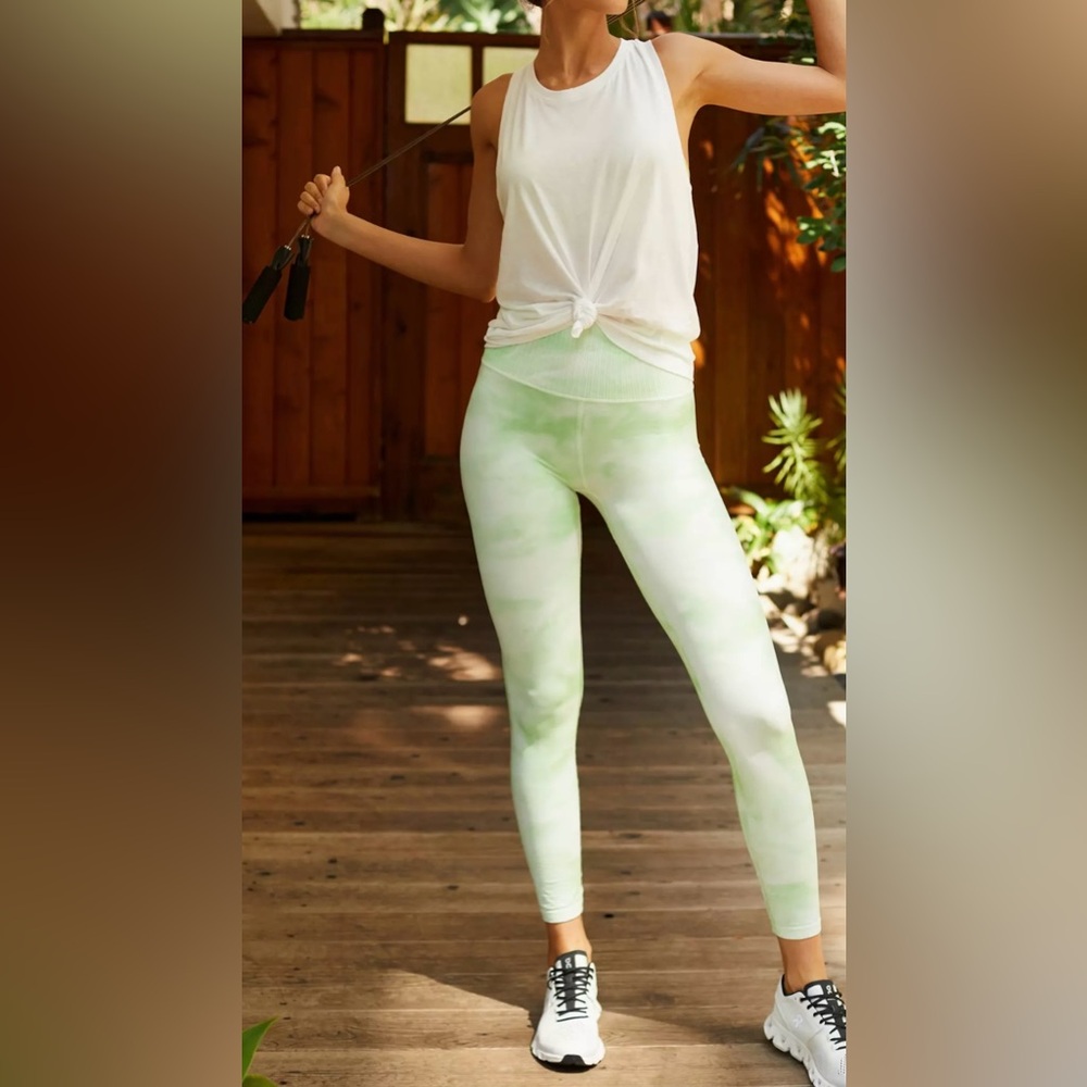 NWT Free People Good Karma Tie Dye Leggings